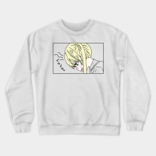 Rika Hoshizaki - annoyed Crewneck Sweatshirt